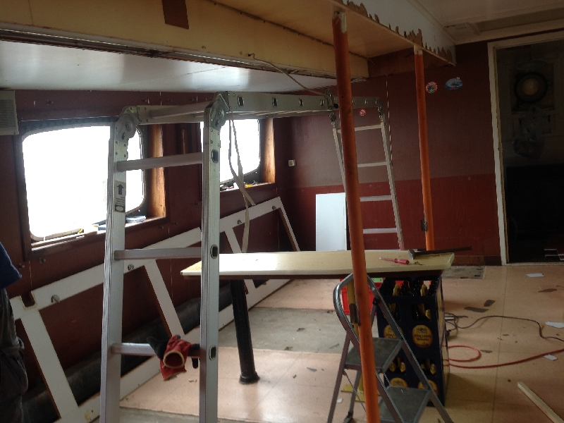 Decke wird hochgesetzt 2014 Decke wird hochgesetzt 2014