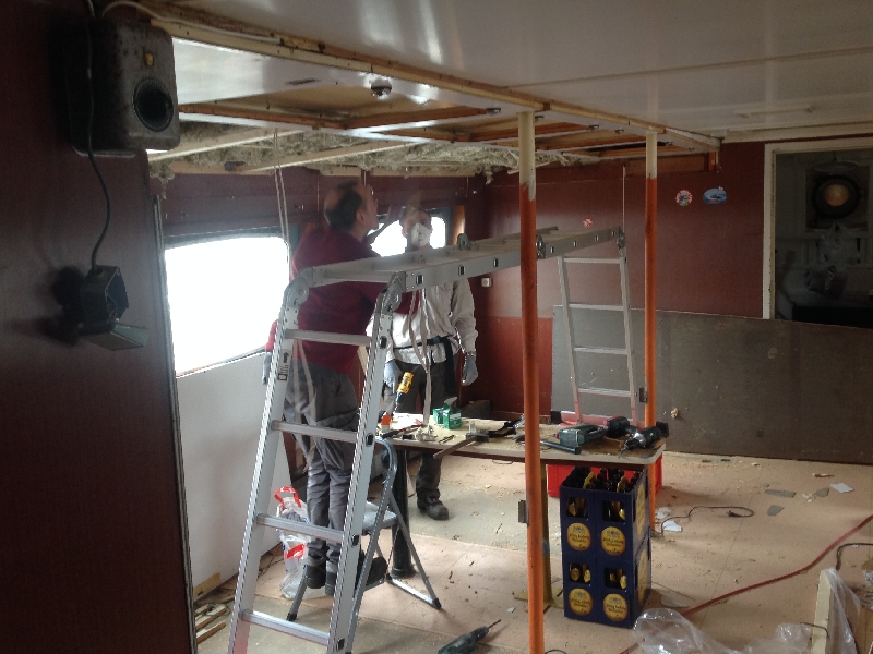 Decke wird hochgesetzt 2014 Decke wird hochgesetzt 2014